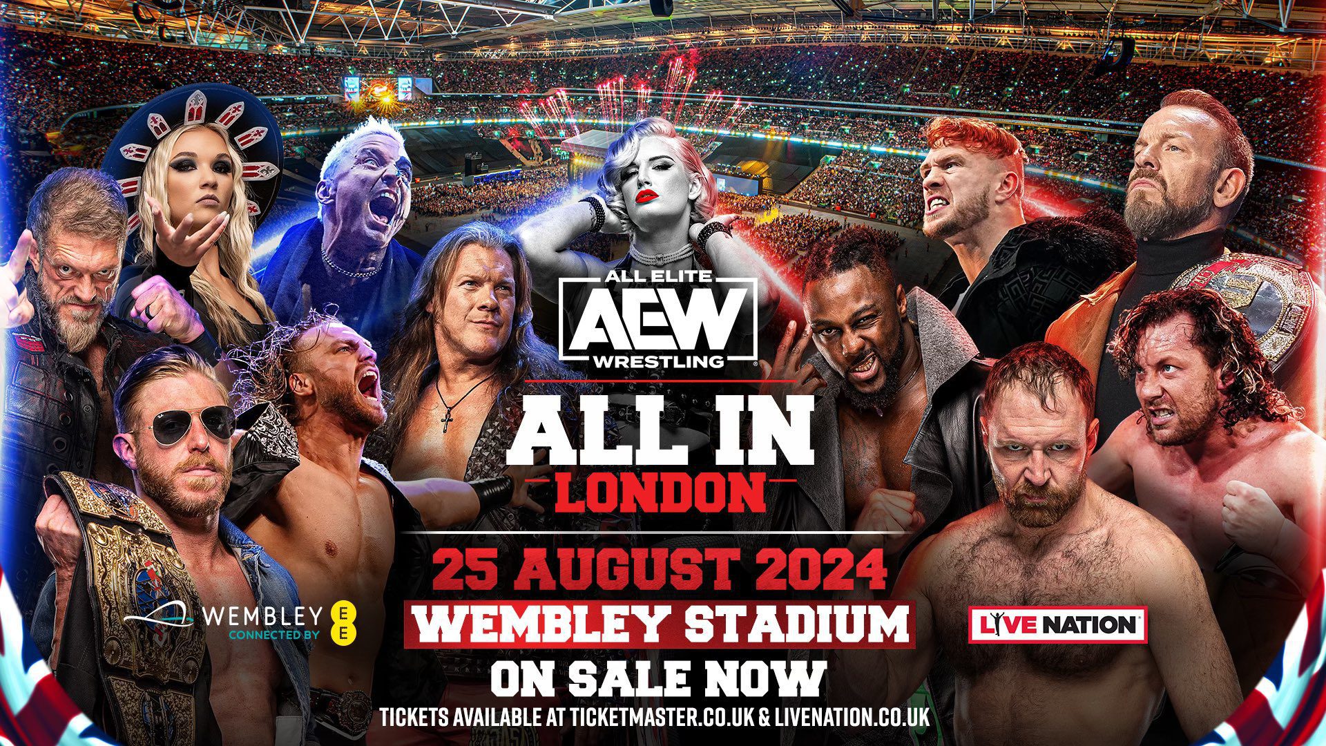 AEW All In 2024 Tickets Now Available at Wembley Stadium Exclusive